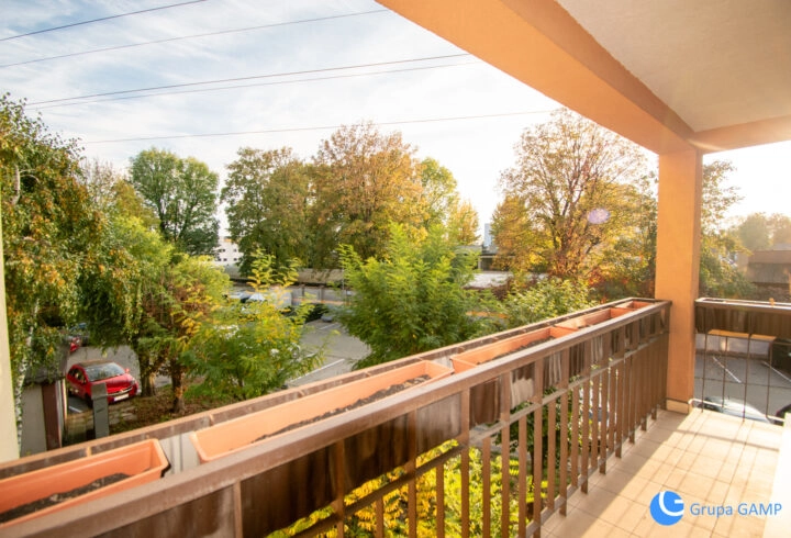 3pok + oddzielna kuchnia | ul. Mogilska | Grzegórzki | balkon